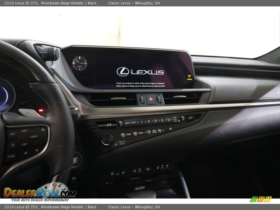 2019 Lexus ES 350 Moonbeam Beige Metallic / Black Photo #9