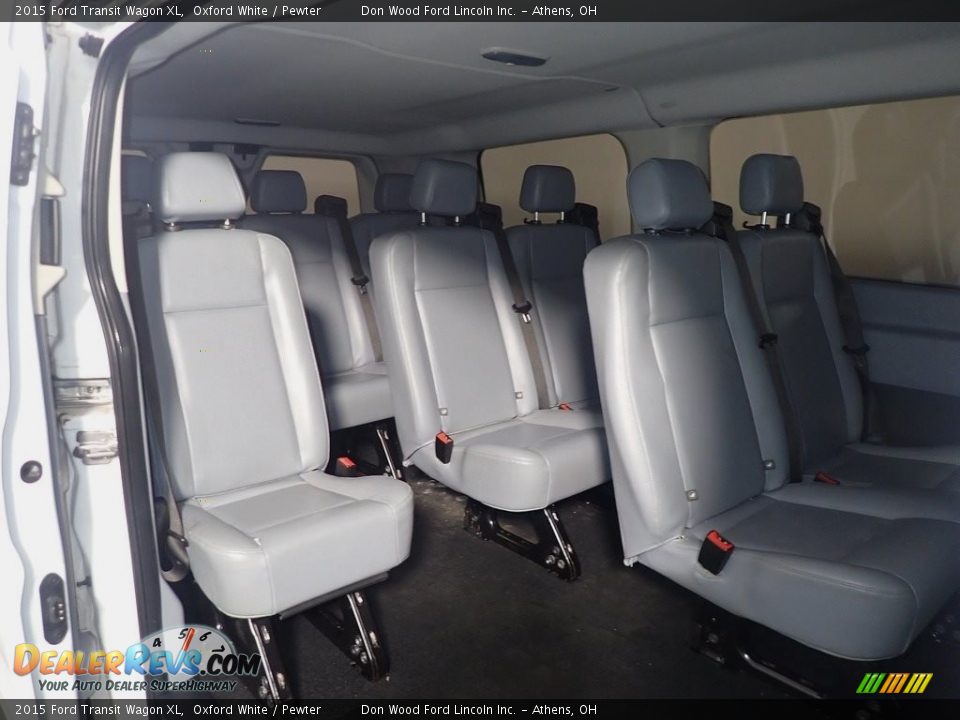 Rear Seat of 2015 Ford Transit Wagon XL Photo #31