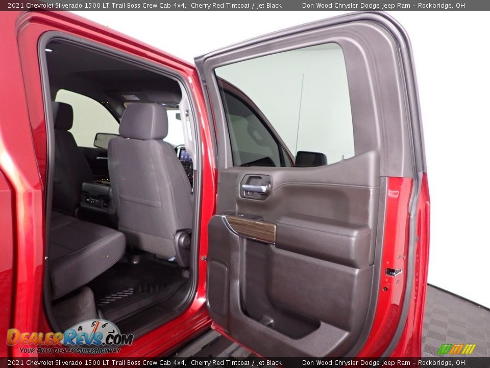 2021 Chevrolet Silverado 1500 LT Trail Boss Crew Cab 4x4 Cherry Red Tintcoat / Jet Black Photo #34