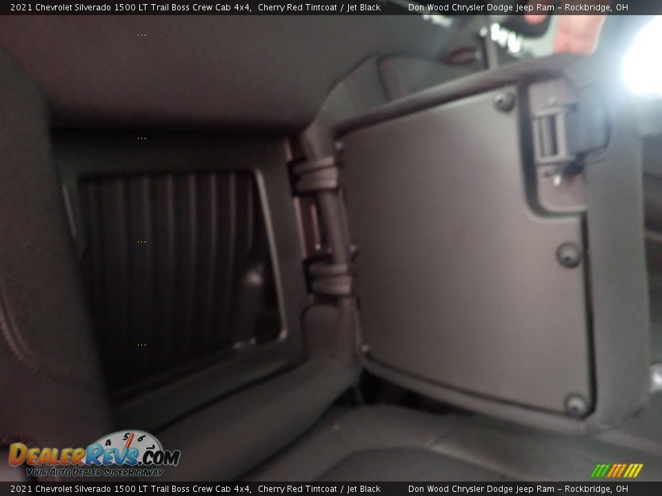 2021 Chevrolet Silverado 1500 LT Trail Boss Crew Cab 4x4 Cherry Red Tintcoat / Jet Black Photo #36