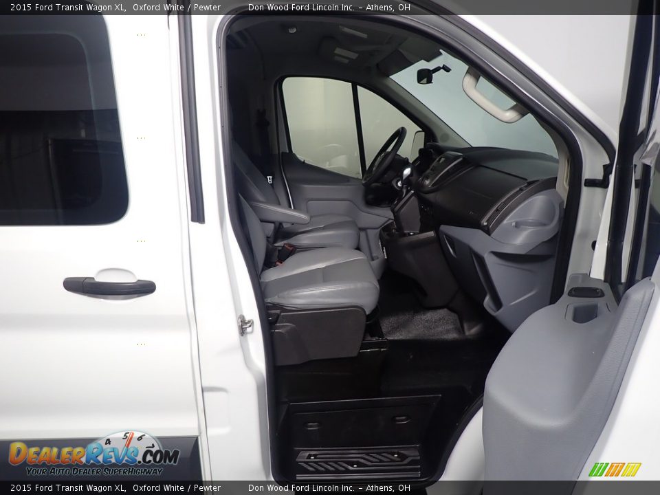 2015 Ford Transit Wagon XL Oxford White / Pewter Photo #33