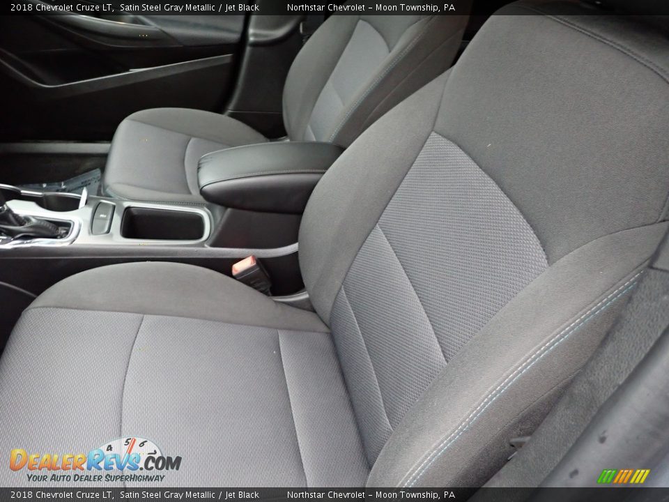 2018 Chevrolet Cruze LT Satin Steel Gray Metallic / Jet Black Photo #20