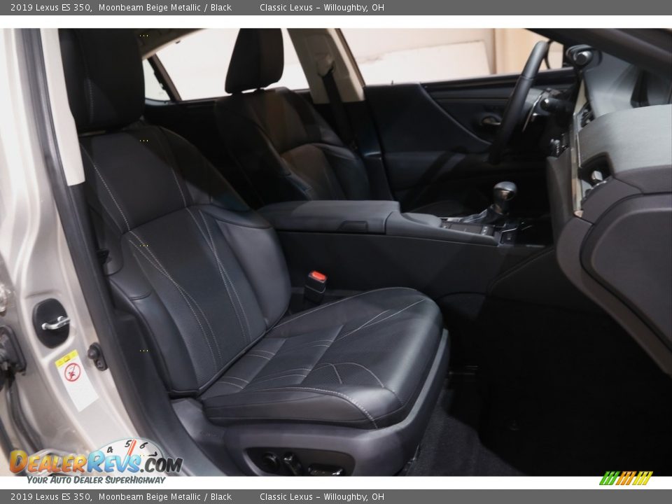 2019 Lexus ES 350 Moonbeam Beige Metallic / Black Photo #17