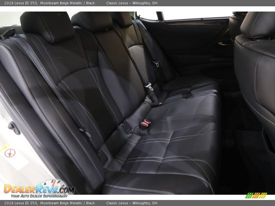 2019 Lexus ES 350 Moonbeam Beige Metallic / Black Photo #18