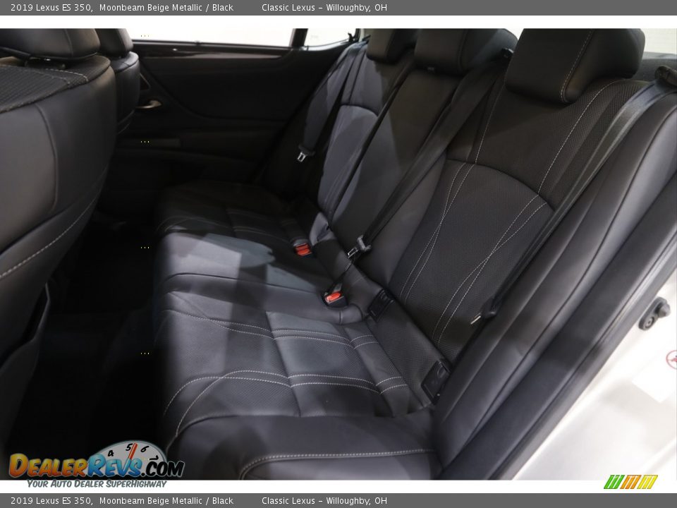 2019 Lexus ES 350 Moonbeam Beige Metallic / Black Photo #19
