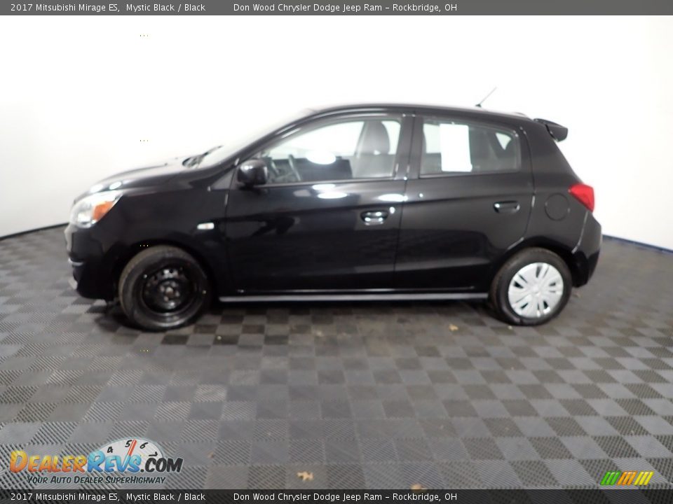 Mystic Black 2017 Mitsubishi Mirage ES Photo #5