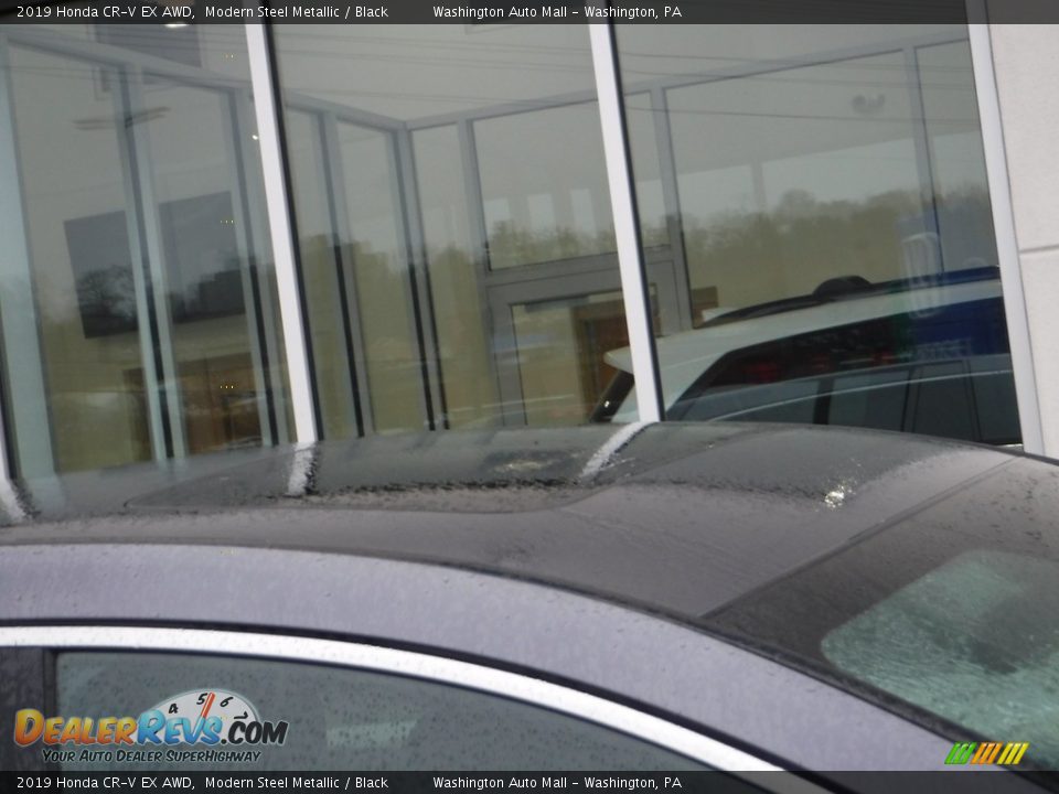 2019 Honda CR-V EX AWD Modern Steel Metallic / Black Photo #3