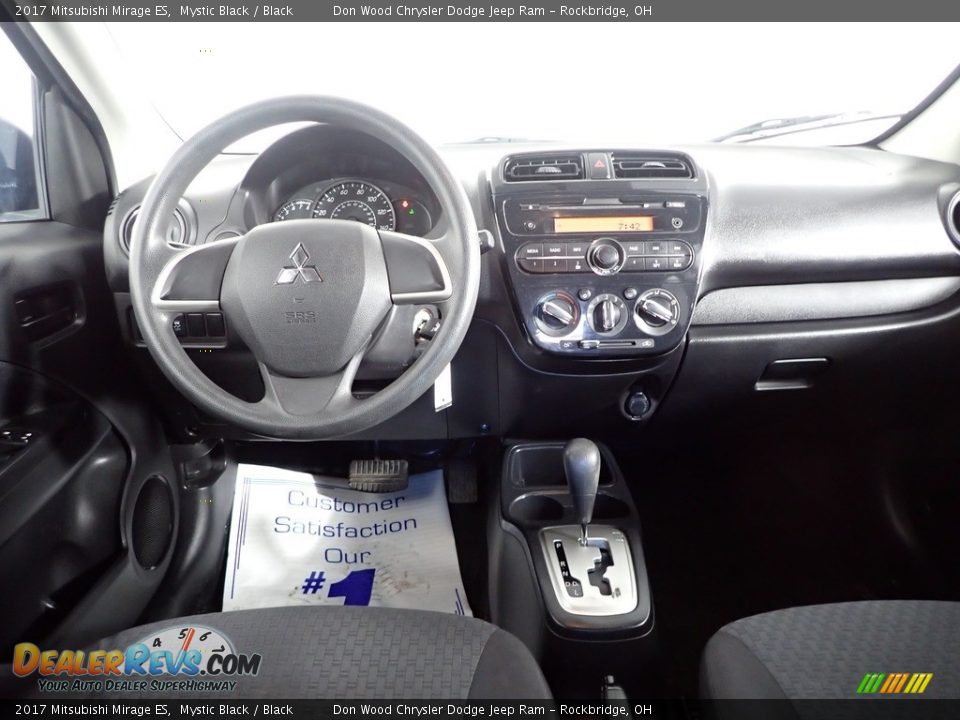 Dashboard of 2017 Mitsubishi Mirage ES Photo #25