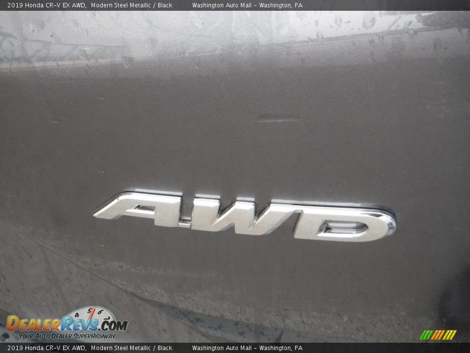 2019 Honda CR-V EX AWD Modern Steel Metallic / Black Photo #11