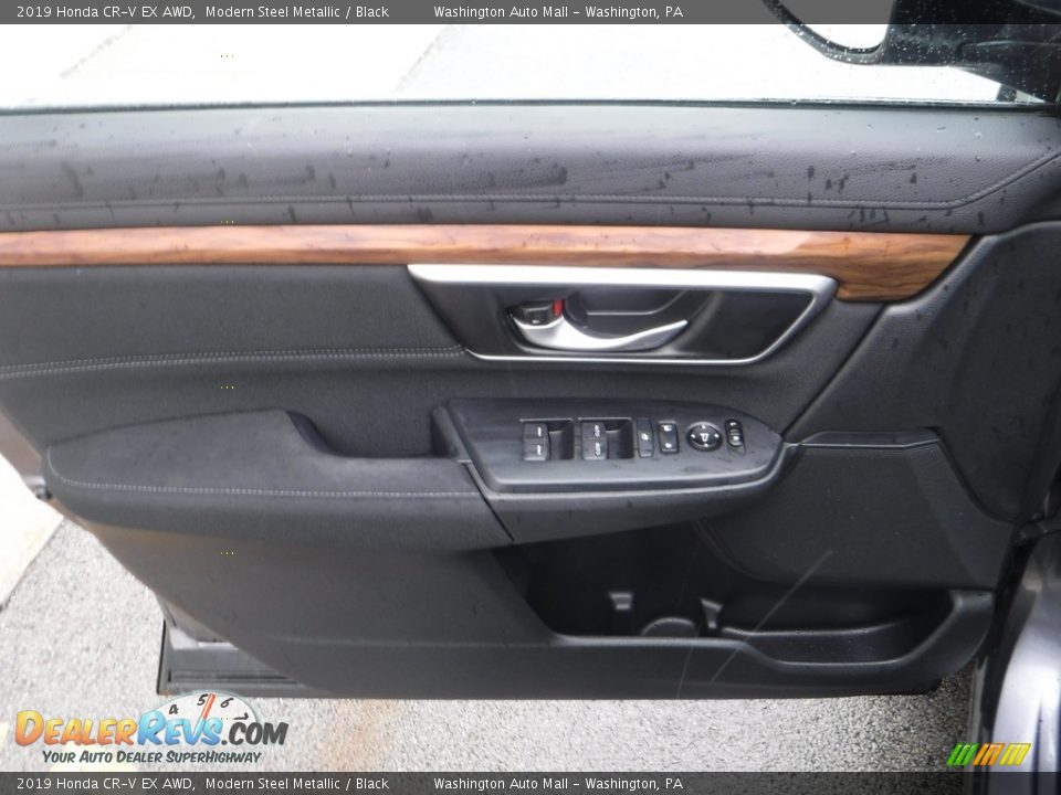 2019 Honda CR-V EX AWD Modern Steel Metallic / Black Photo #12
