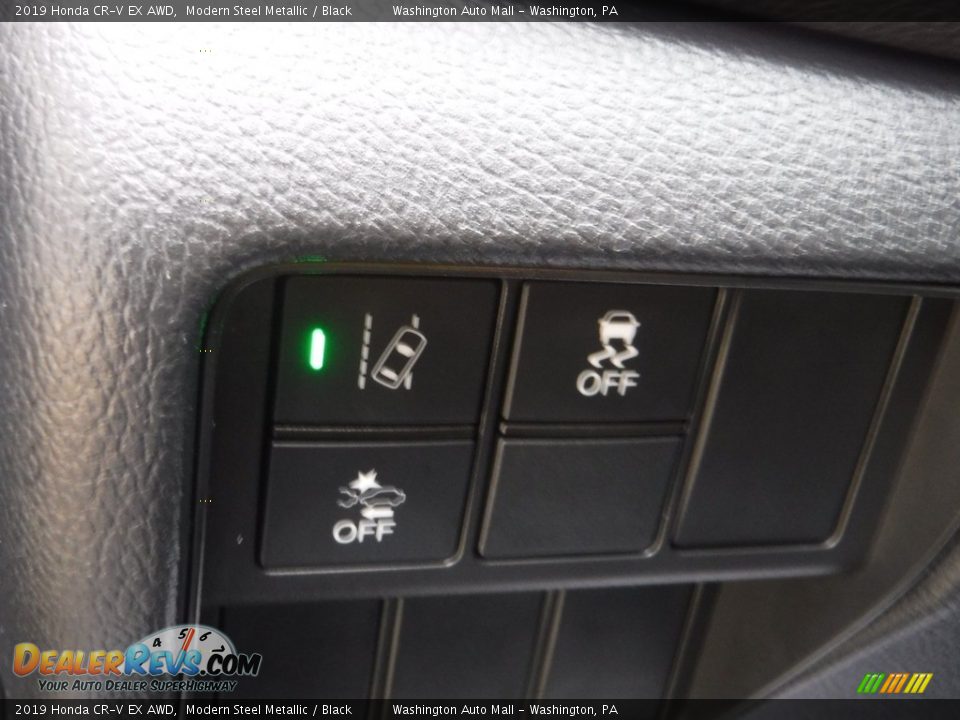 2019 Honda CR-V EX AWD Modern Steel Metallic / Black Photo #14
