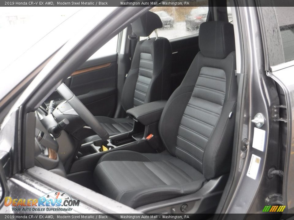 2019 Honda CR-V EX AWD Modern Steel Metallic / Black Photo #15