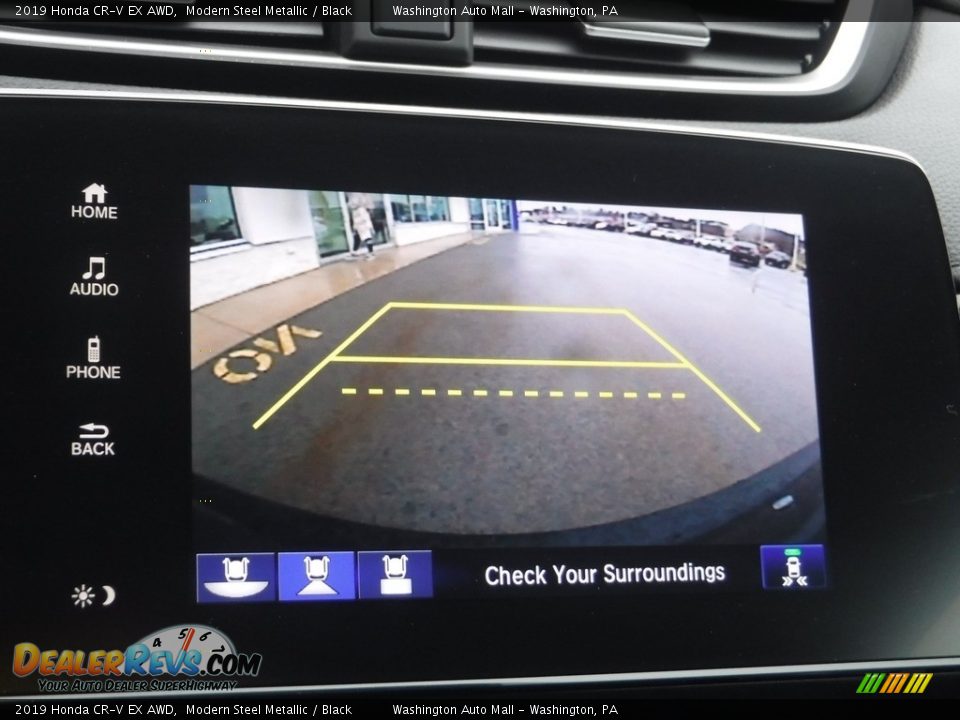 2019 Honda CR-V EX AWD Modern Steel Metallic / Black Photo #22