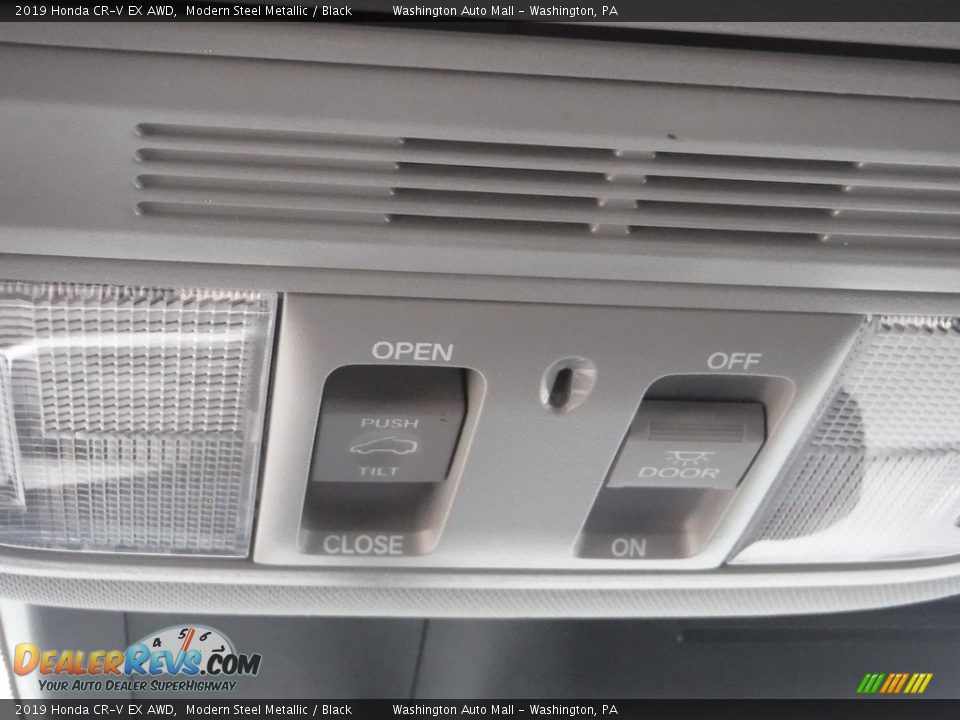2019 Honda CR-V EX AWD Modern Steel Metallic / Black Photo #23