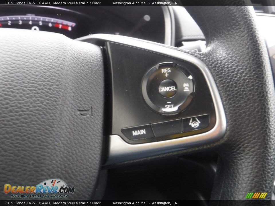 2019 Honda CR-V EX AWD Modern Steel Metallic / Black Photo #26