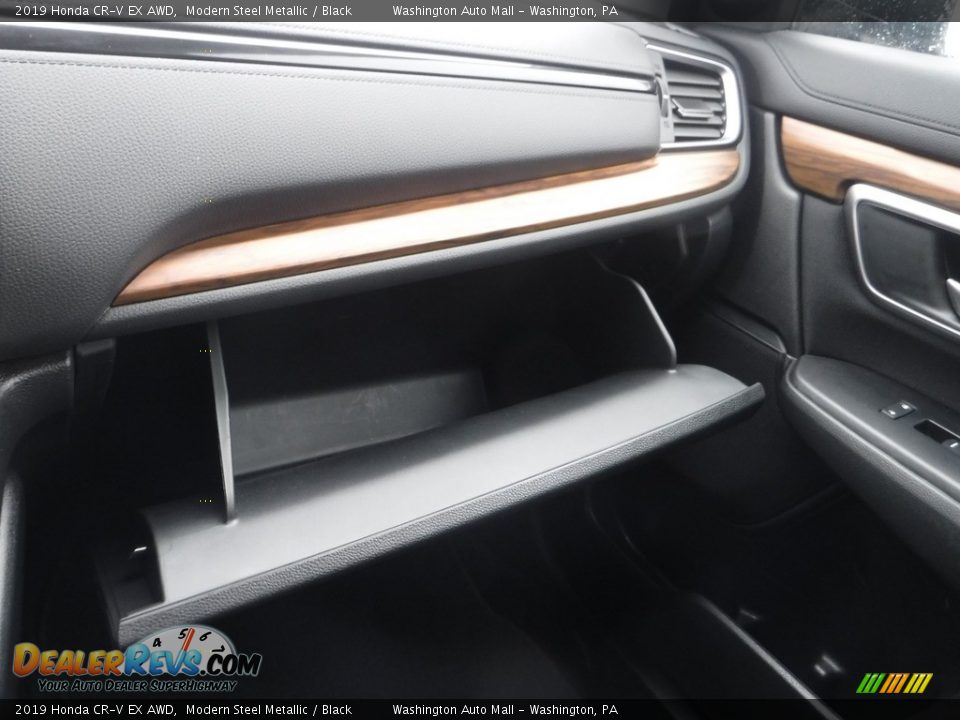 2019 Honda CR-V EX AWD Modern Steel Metallic / Black Photo #28