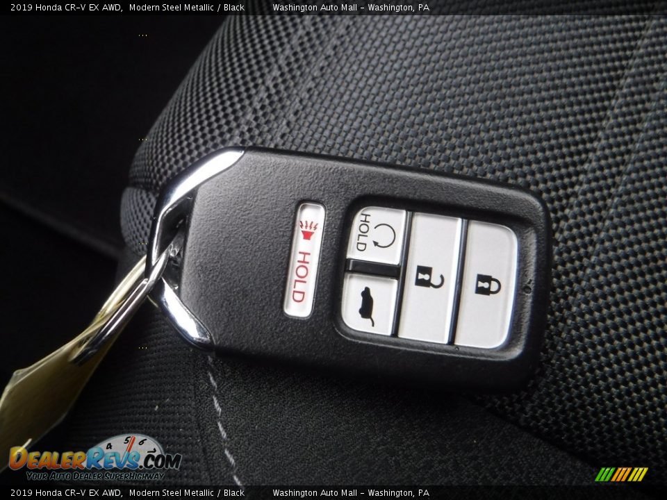 2019 Honda CR-V EX AWD Modern Steel Metallic / Black Photo #33