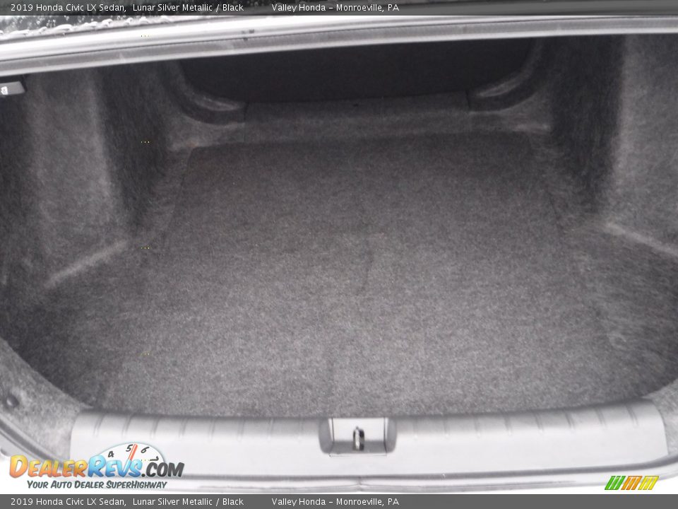 2019 Honda Civic LX Sedan Lunar Silver Metallic / Black Photo #22