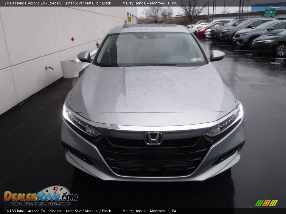 2018 Honda Accord EX-L Sedan Lunar Silver Metallic / Black Photo #5