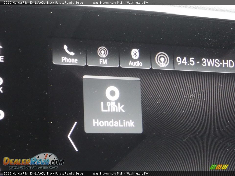 2019 Honda Pilot EX-L AWD Black Forest Pearl / Beige Photo #20