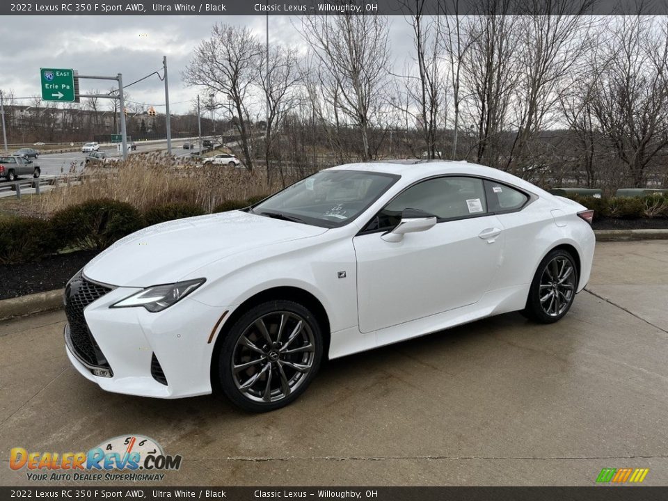 Front 3/4 View of 2022 Lexus RC 350 F Sport AWD Photo #1
