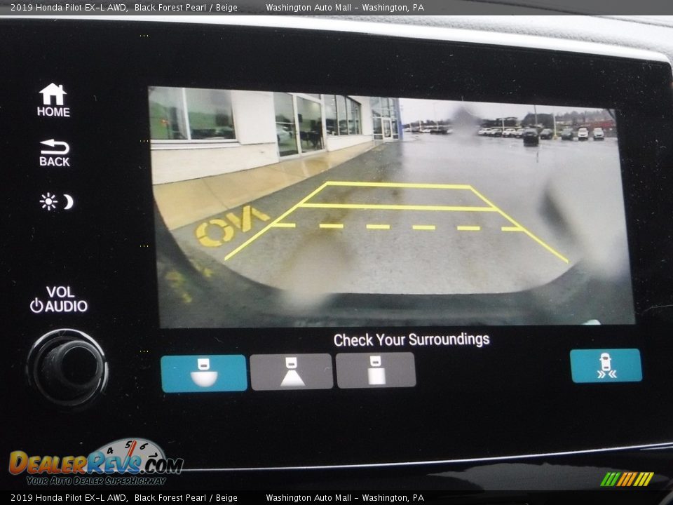 2019 Honda Pilot EX-L AWD Black Forest Pearl / Beige Photo #21