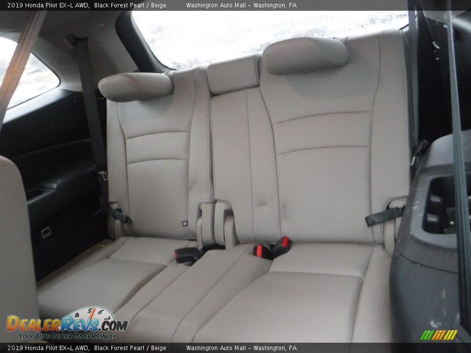 2019 Honda Pilot EX-L AWD Black Forest Pearl / Beige Photo #27
