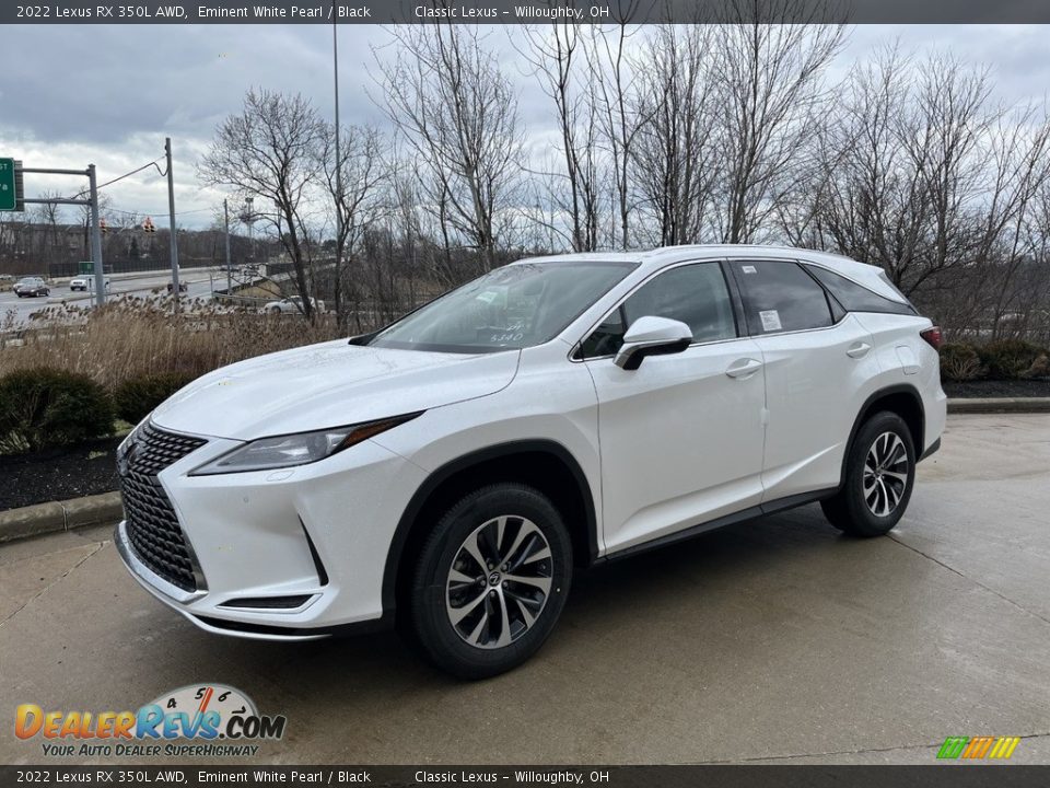 2022 Lexus RX 350L AWD Eminent White Pearl / Black Photo #1