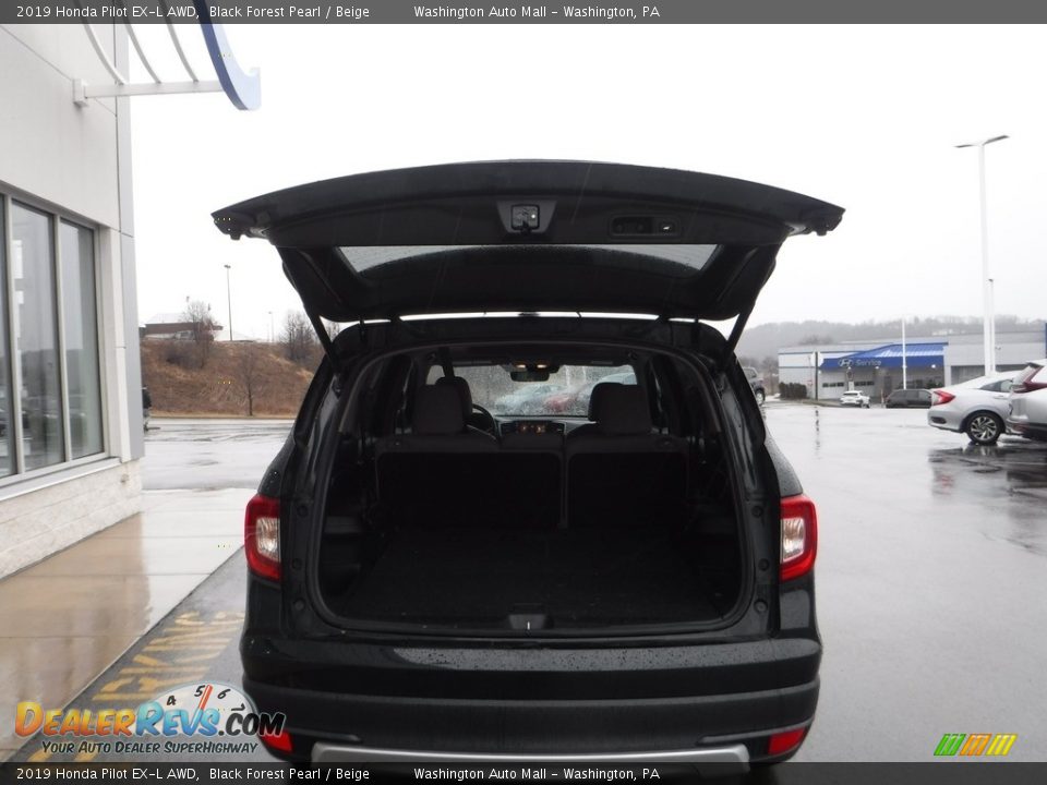 2019 Honda Pilot EX-L AWD Black Forest Pearl / Beige Photo #28