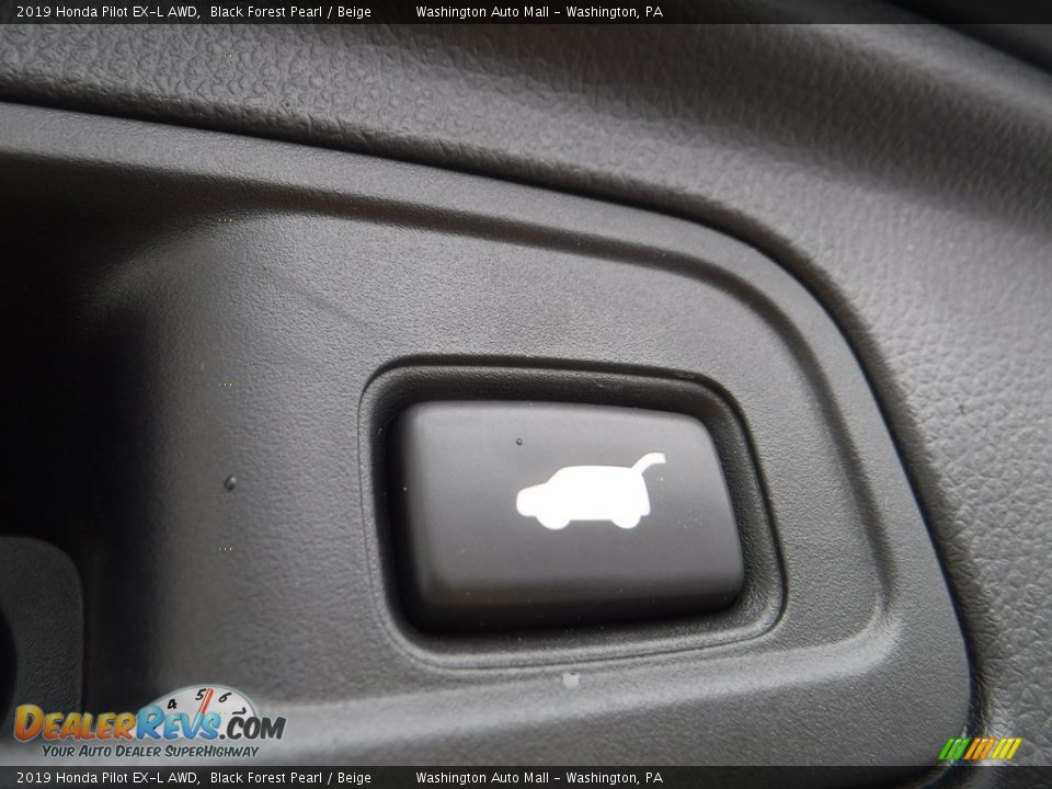 2019 Honda Pilot EX-L AWD Black Forest Pearl / Beige Photo #29