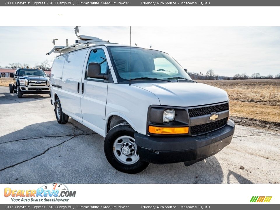 2014 Chevrolet Express 2500 Cargo WT Summit White / Medium Pewter Photo #1