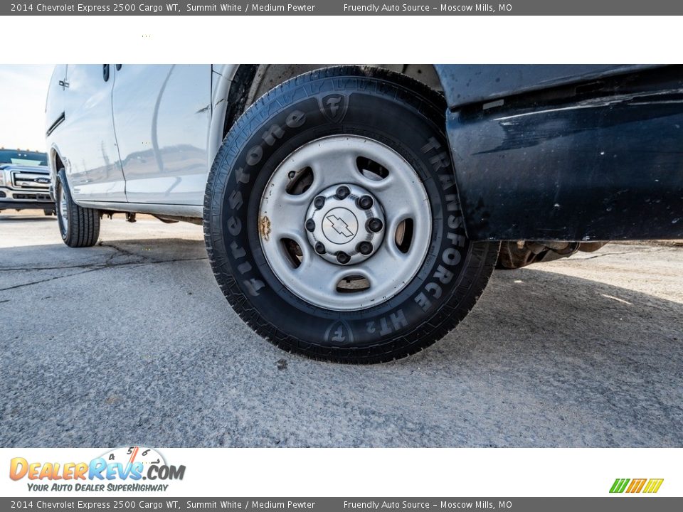 2014 Chevrolet Express 2500 Cargo WT Summit White / Medium Pewter Photo #2