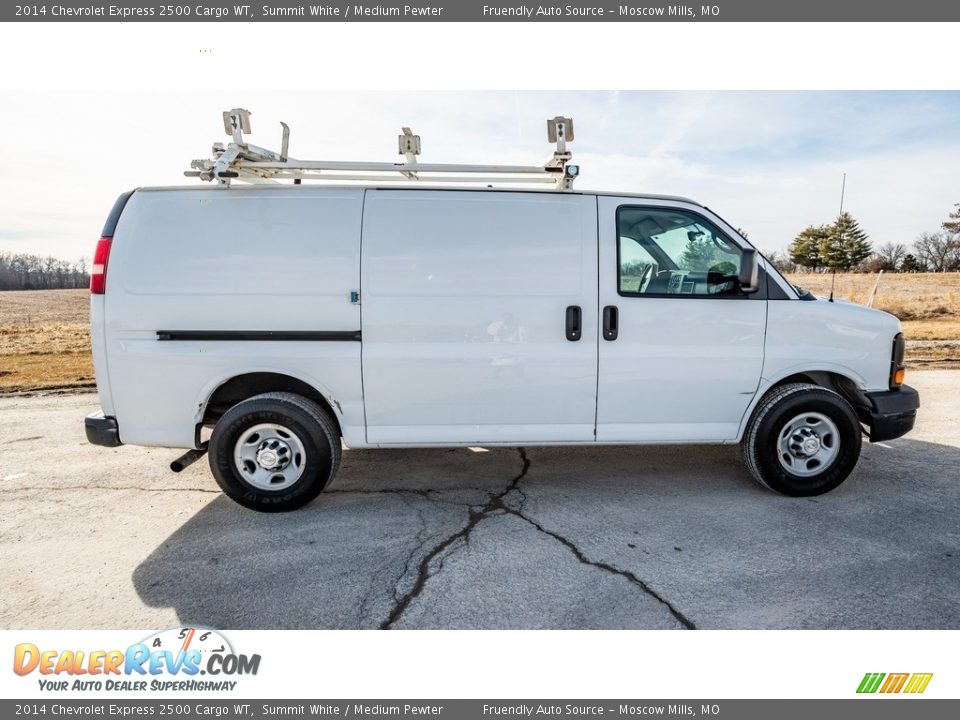 2014 Chevrolet Express 2500 Cargo WT Summit White / Medium Pewter Photo #3