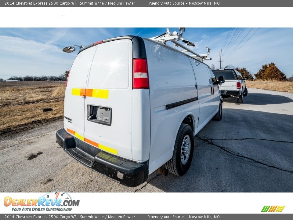 2014 Chevrolet Express 2500 Cargo WT Summit White / Medium Pewter Photo #4