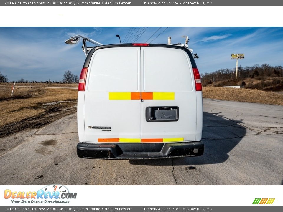 2014 Chevrolet Express 2500 Cargo WT Summit White / Medium Pewter Photo #5