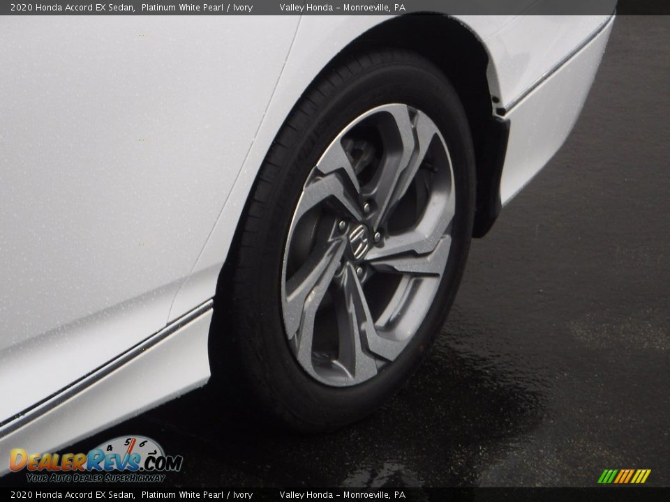 2020 Honda Accord EX Sedan Platinum White Pearl / Ivory Photo #3