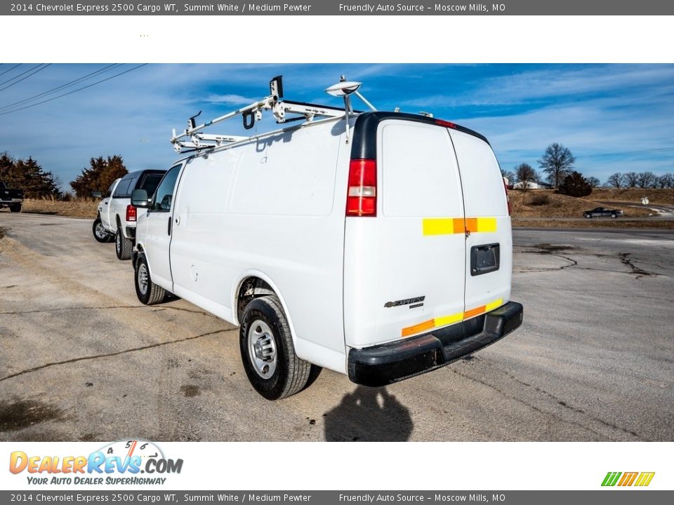 2014 Chevrolet Express 2500 Cargo WT Summit White / Medium Pewter Photo #6