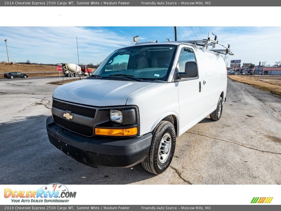 2014 Chevrolet Express 2500 Cargo WT Summit White / Medium Pewter Photo #8