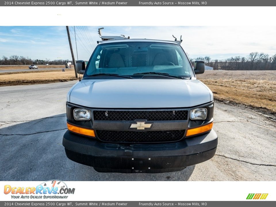 2014 Chevrolet Express 2500 Cargo WT Summit White / Medium Pewter Photo #9