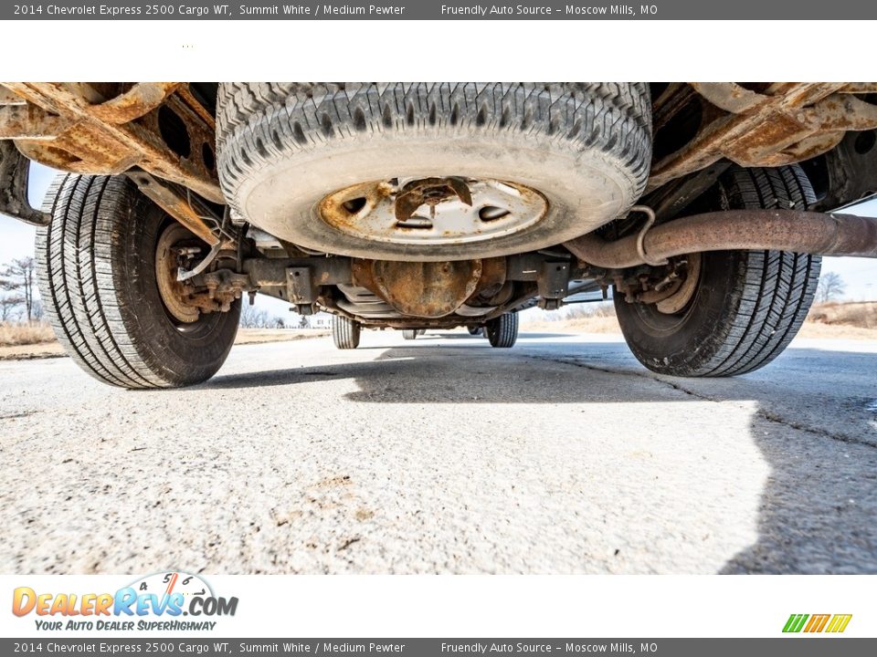2014 Chevrolet Express 2500 Cargo WT Summit White / Medium Pewter Photo #13