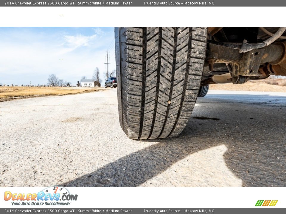 2014 Chevrolet Express 2500 Cargo WT Summit White / Medium Pewter Photo #14