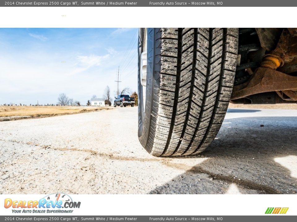 2014 Chevrolet Express 2500 Cargo WT Summit White / Medium Pewter Photo #15