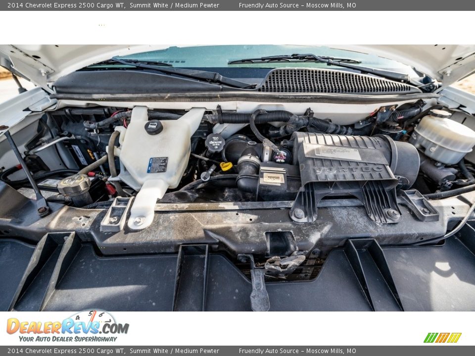 2014 Chevrolet Express 2500 Cargo WT Summit White / Medium Pewter Photo #19