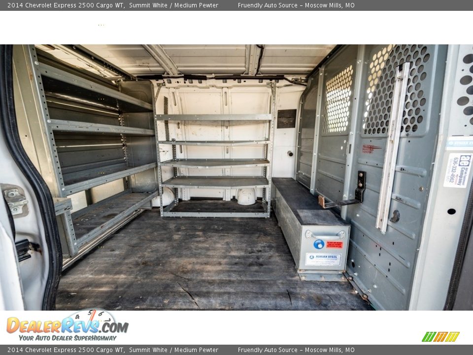2014 Chevrolet Express 2500 Cargo WT Summit White / Medium Pewter Photo #21