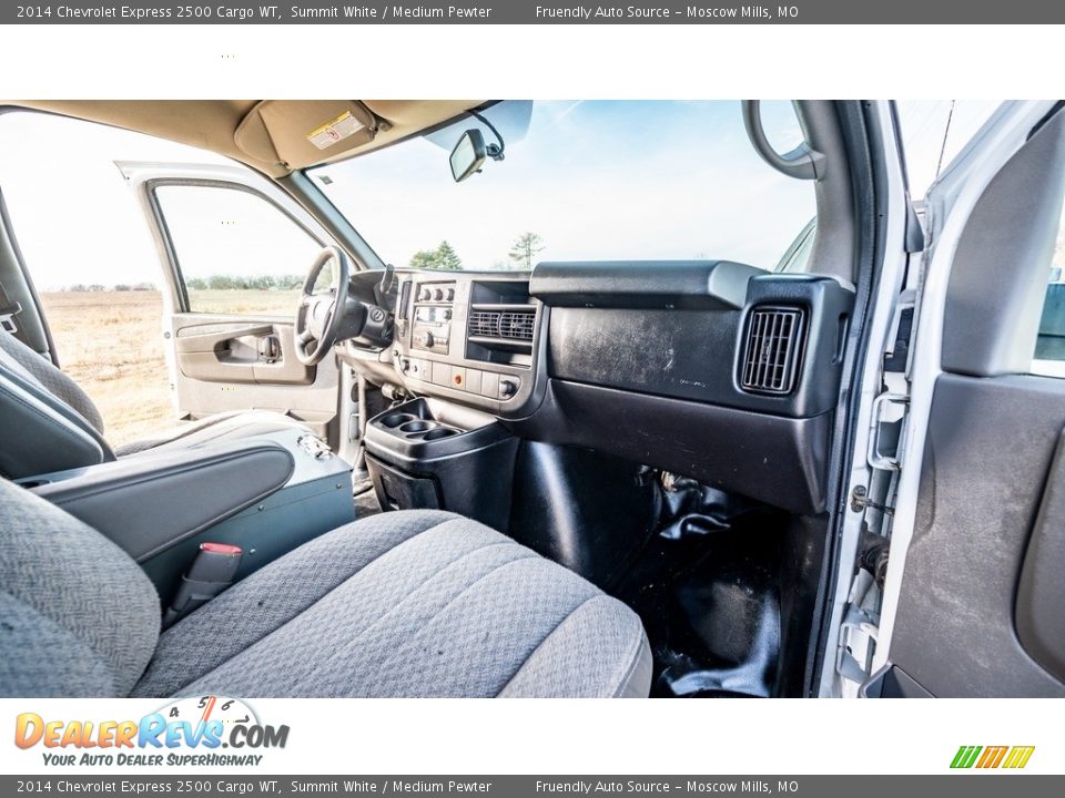 2014 Chevrolet Express 2500 Cargo WT Summit White / Medium Pewter Photo #22