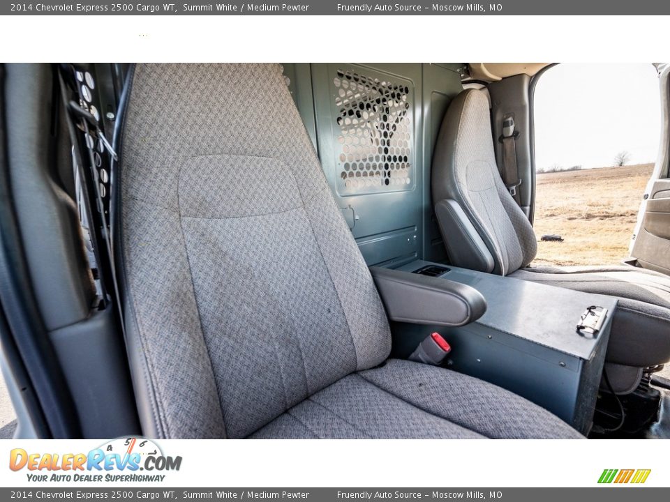 2014 Chevrolet Express 2500 Cargo WT Summit White / Medium Pewter Photo #24