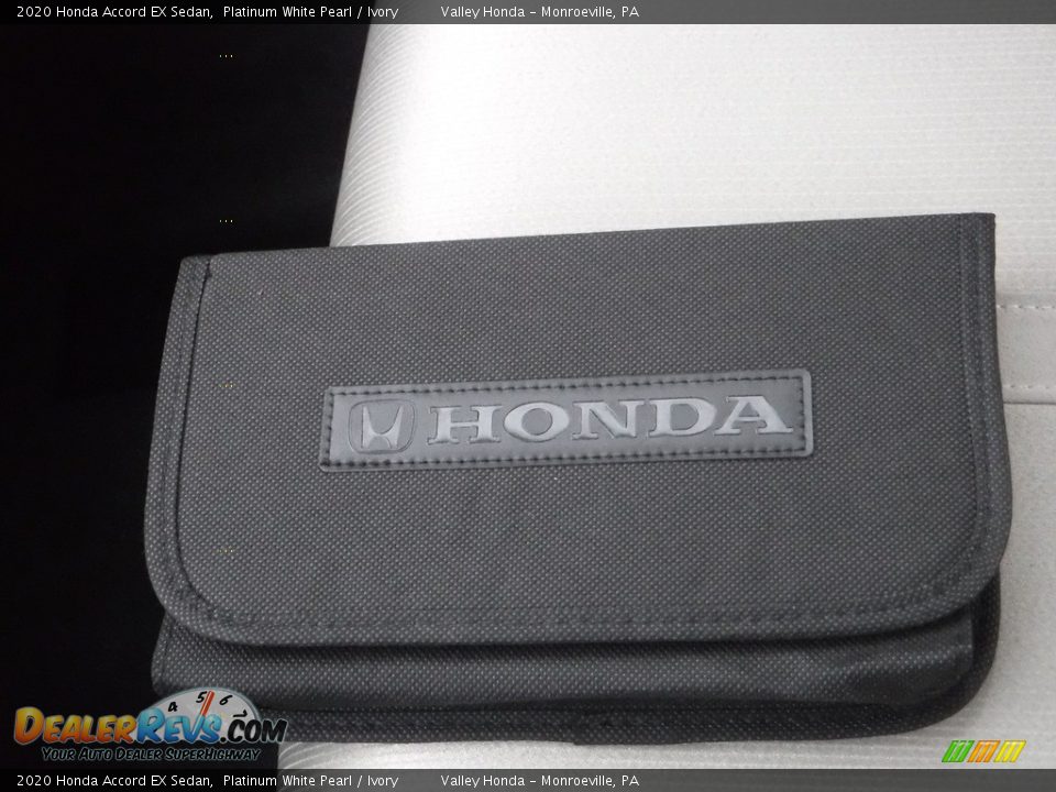 2020 Honda Accord EX Sedan Platinum White Pearl / Ivory Photo #30