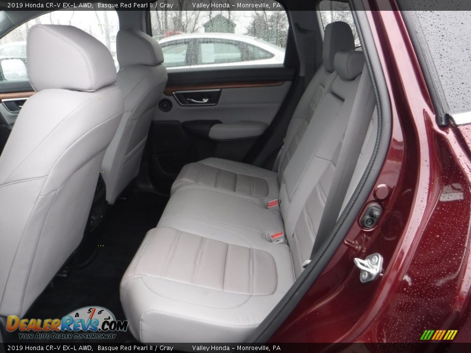 2019 Honda CR-V EX-L AWD Basque Red Pearl II / Gray Photo #26