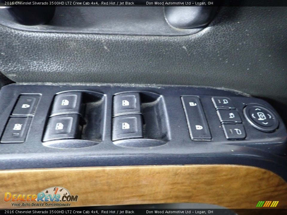 2016 Chevrolet Silverado 3500HD LTZ Crew Cab 4x4 Red Hot / Jet Black Photo #15