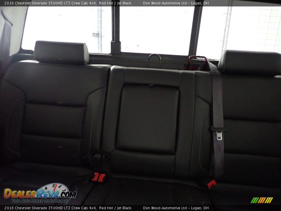 2016 Chevrolet Silverado 3500HD LTZ Crew Cab 4x4 Red Hot / Jet Black Photo #24